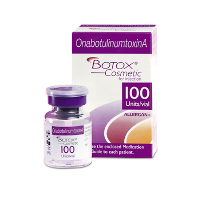 Botox Approved for Forehead Lines