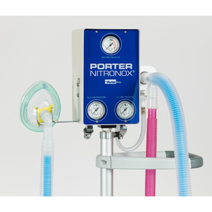 Nitronox nitrous oxide and oxygen system