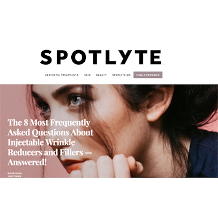 Allergan Unveils Spotlyte Website