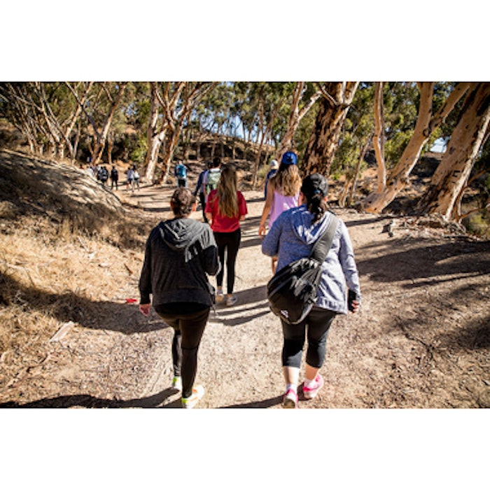 Hikers at 2017 Skin Cancer, Take a Hike Event in CA