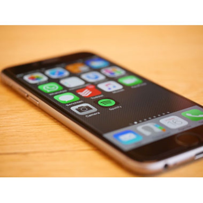 iPhone with Apps