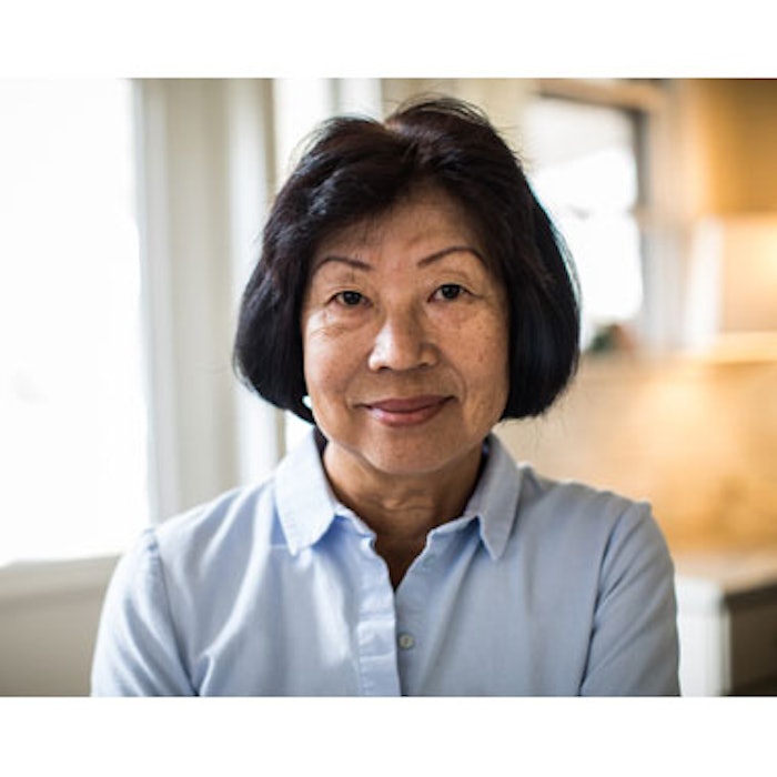Woman with Age Spots
