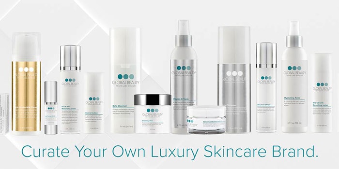 Global Beauty Private Label Skincare's rebrand offers two distinct packaging collections and deluxe labels in gold and silver metallics, as well as innovations to be launched in 2020.
