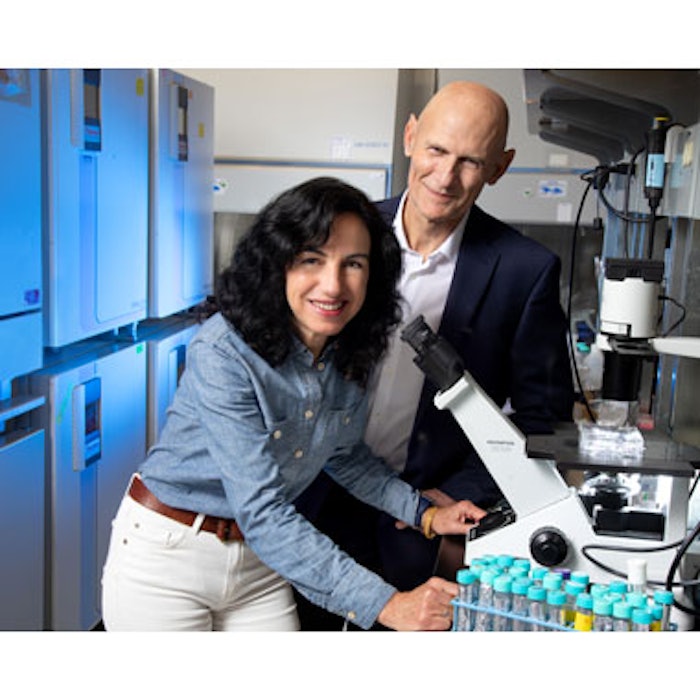 Concepcion Rodriguez Esteban and Juan Carlos Izpisua Belmonte of the Salk Institute