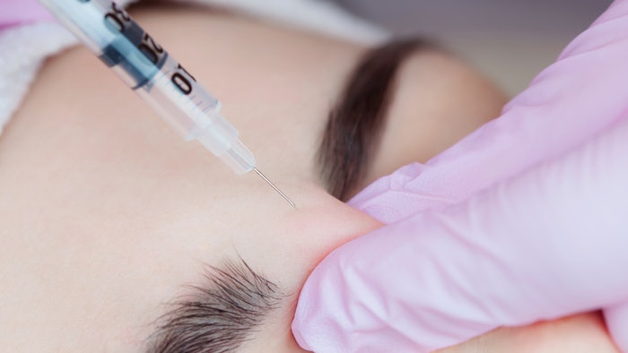 Botox Injection in Forehead