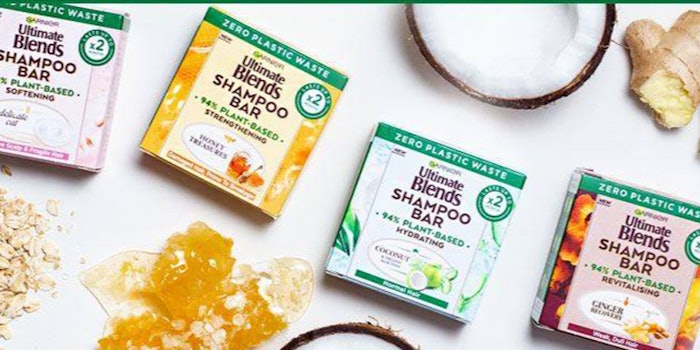 Garnier Ultimate Blends Shampoo Bar. Photo: Garnier.