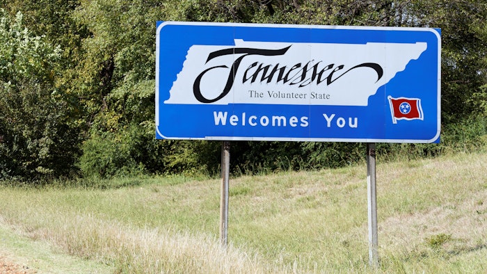 Welcome to Tennessee Sign