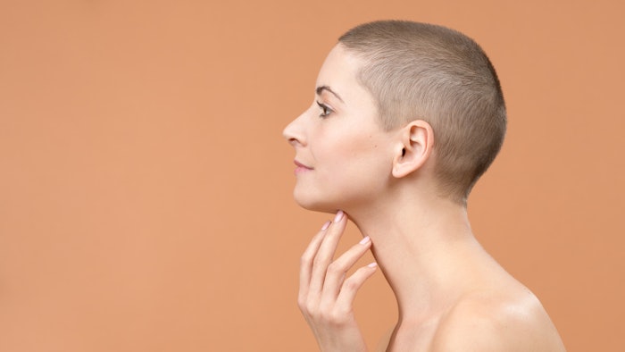 Profile of woman