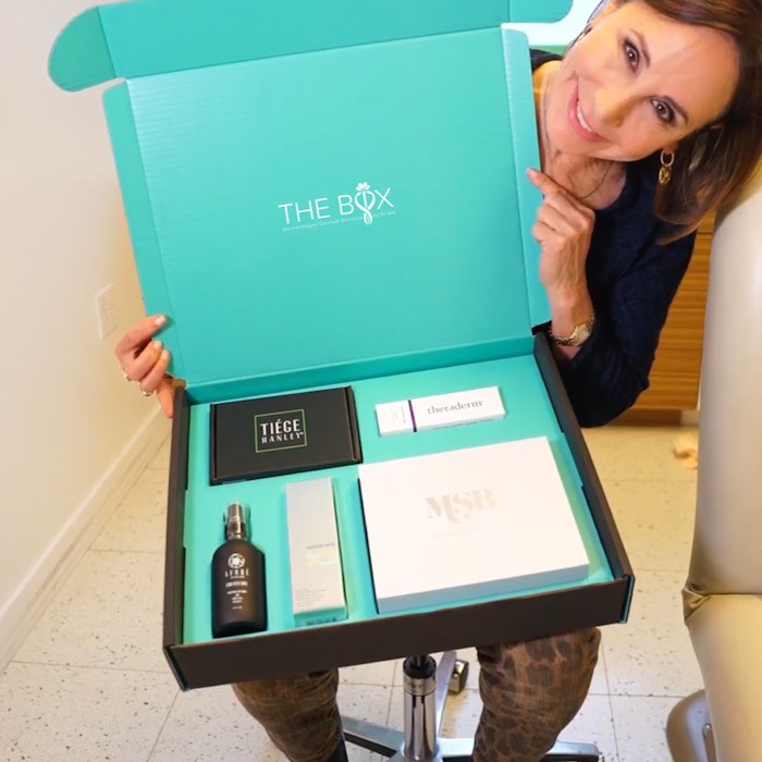 Ava Shamban, MD, with The Box by Ava.