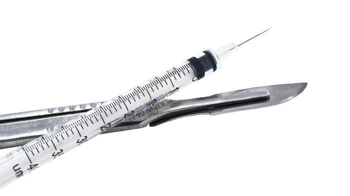 Botulinum toxin type A (BTXA) injections can improve facial assymetry due to facelift-induced nerve damage.