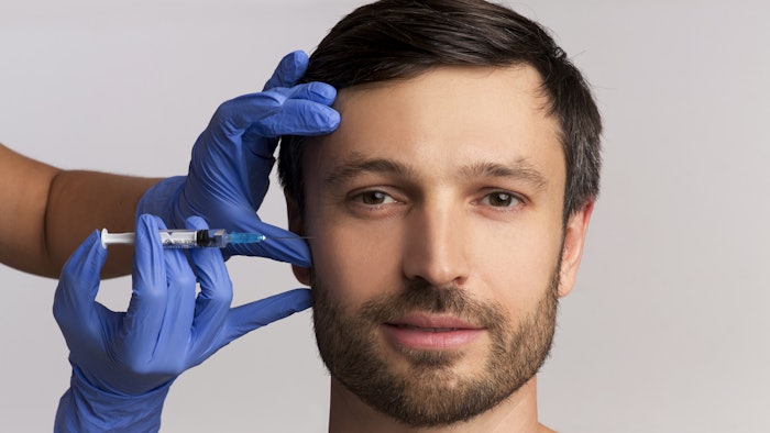 A lateral injection technique with high G' filler for tear trough deformities.