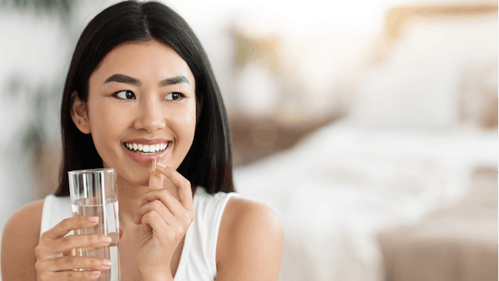A daily oral supplement containing prebiotic and probiotic ingredients reduced mMASI scores in melasma patients.