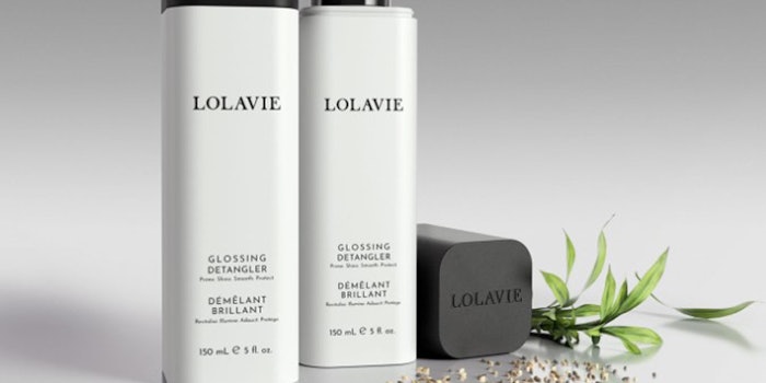 The brand has launched with its first product, Glossing Detangler.