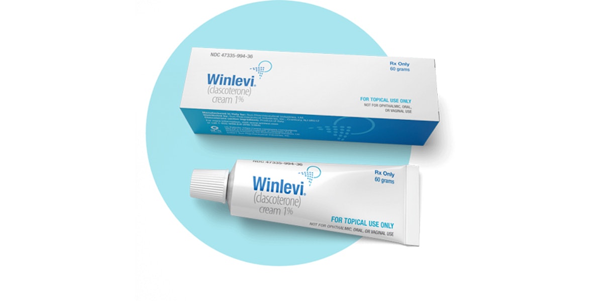 素晴らしい外見 Vulgaris Acne for 1% Cream Clascoterone Topical Now U.S. In 米・雑穀・粉類