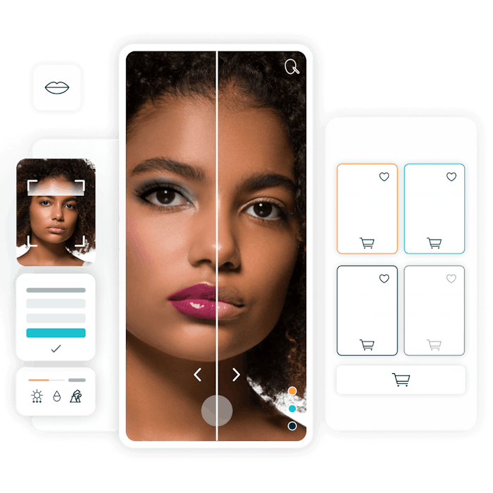 Revieve AI Makeup Advisor uses AI-powered selfie analysis to provide consumers with personal recommendations and virtual try-on capabilities.