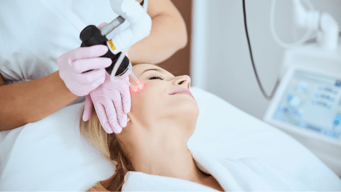 The split-face study compared deep, mid and fusion mode fractional CO2 laser treatments.