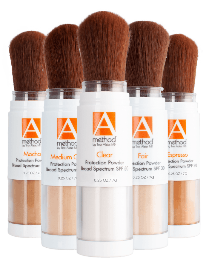 The A Method Protection Powder Brushes