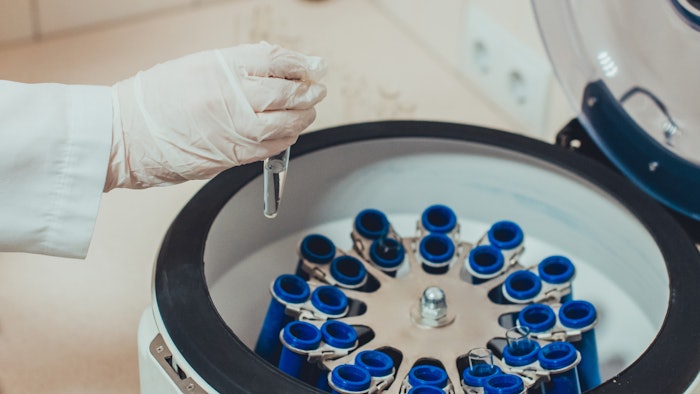 PRP in laboratory