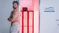 Male Model Left Of Booth 3