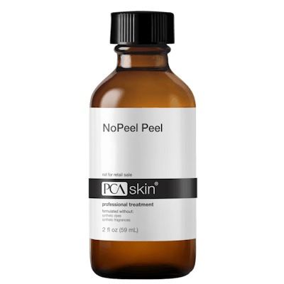 PCA Skin’s NoPeel Peel is a professional peel treatment suitable for all skin types.