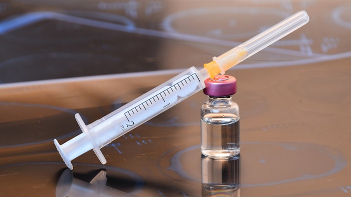 Syringe with Botox