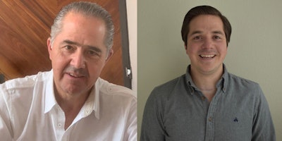 (L to R) Frallier's father-son duo, CEO Francisco Palafox Sr. and U.S. managing director Fransisco Palafox Jr.