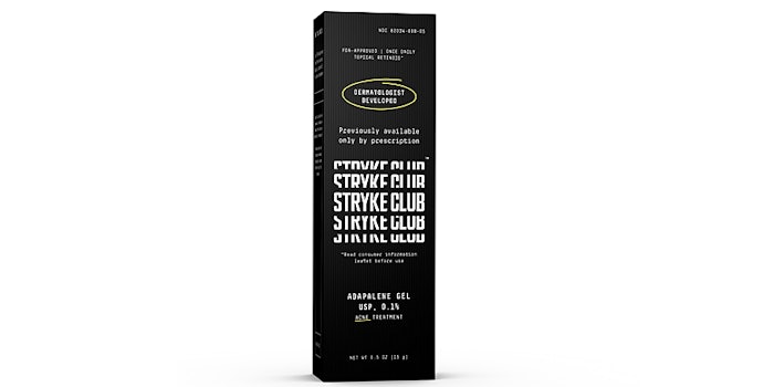 Knockout Adapalene Gel is a reportedly FDA-approved retinoid acne treatment.