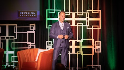 Pictured: Aaron Green, VP of sales & market development at RVL Pharmaceuticals, presenting at the Elite Retreat.