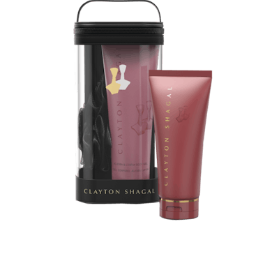 Clayton Shagal Jojoba, Body Cream, Loofah Kit 2
