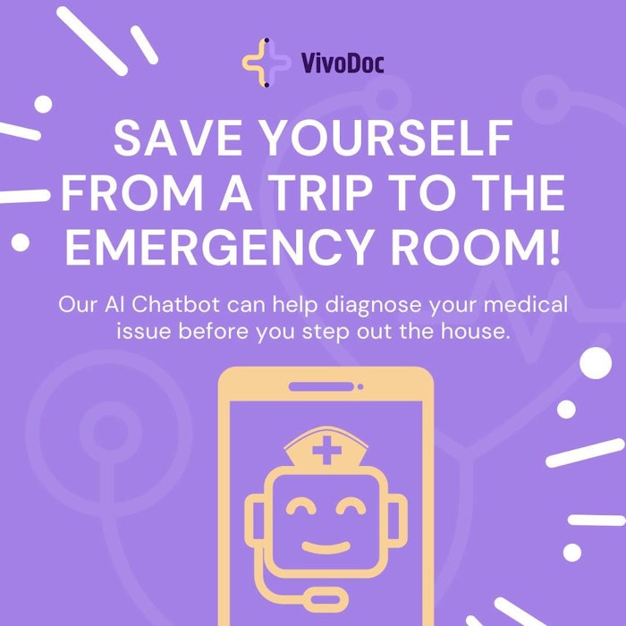 Patients can use VivoDoc's mobile app to help diagnose them, find the right provider and even schedule appointments.