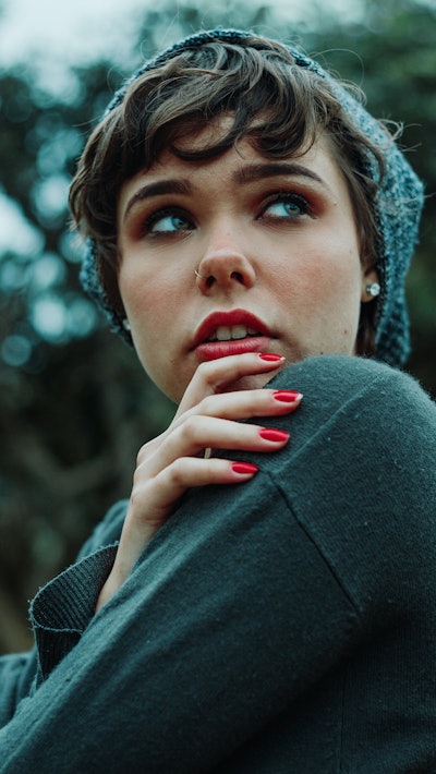 A bold, red manicure never goes out of style.