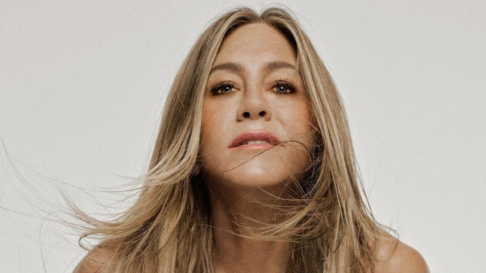 Jennifer Aniston poses for the December 2022 cover of Allure Magazine.