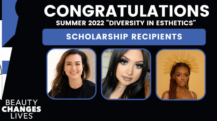 Beauty Changes Lives & PCA SKIN Announce Esthetic Student Scholarship Winners