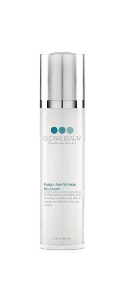 Global Beauty Private Label Skincare's Peptide Anti-Wrinkle Day Cream