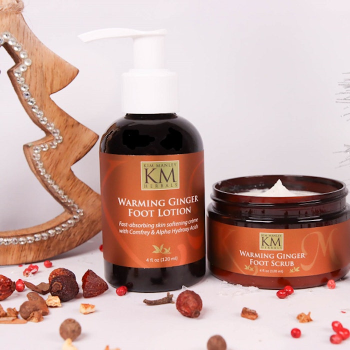 KM Herbals' Cozy & Spicy Footcare Set