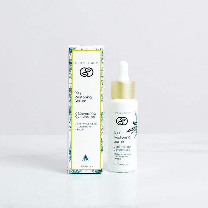 Green II Gold's RX3 Restoring Serum