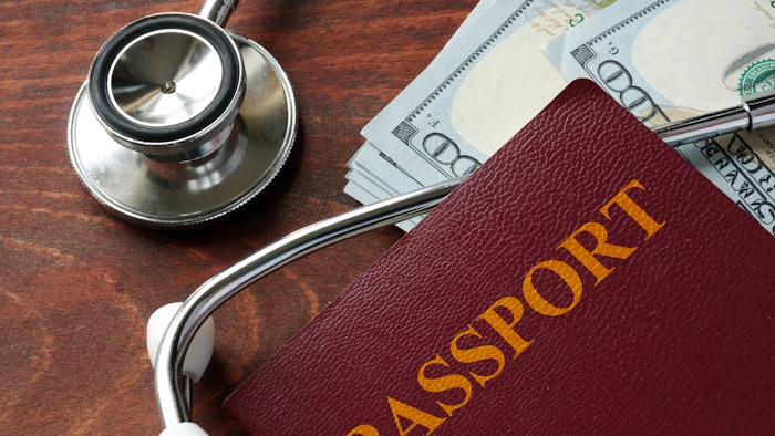 medical tourism concept