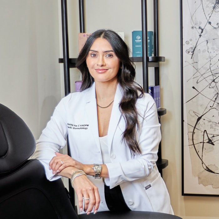Leslie Rohaidy, P.A.-C., AAOPM, was inspired by her mother to enter the medical profession.