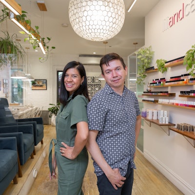 Lili and Cata owners Lilly and Jorge Rojas.