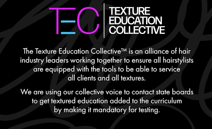 Founding partners Aveda, DevaCurl, L’Oréal USA and Neill come together with key industry leaders to champion texture-inclusive education standards across cosmetology schools nationwide.