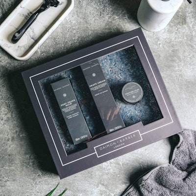 At the core of Daimon Barber's philosophy lies their dedication to sustainability. Recognizing the importance of minimizing their environmental footprint, the brand has gradually implemented sustainable packaging to house their luxury line and formulations.