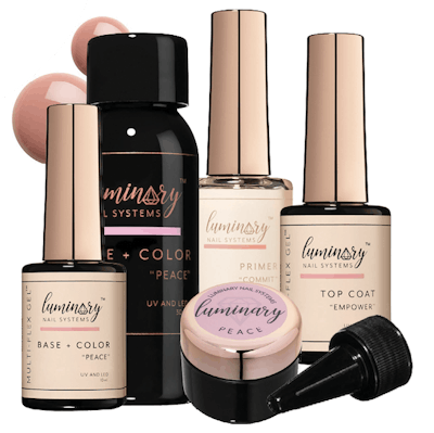 Included is everything you need for a beautiful Multi-Flex Structured manicure in the color “Peace,” their most popular and all-time favorite!