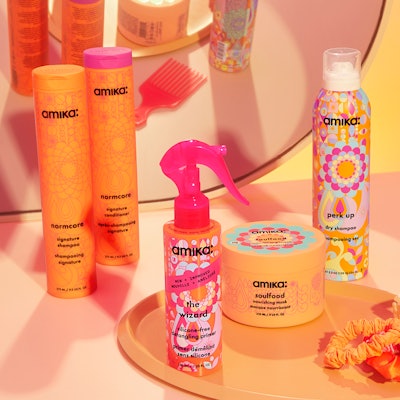 The friends with benefits+ program is open to all salons and stylists that meet the minimum amika purchase amount of $500 per bi-monthly period—as calculated by their primary distributor.