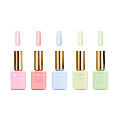 This limited edition collection of 5 fun pastel shades is your pass to creating the ultimate retro nail look or sweet nail art this summer.