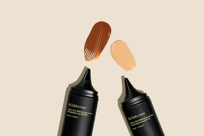 The sunscreen is available in two tints: light-medium and medium-deep.