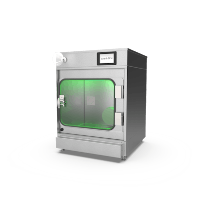 Scent Box offers precise control over assessment conditions, such as room size, temperature and humidity.