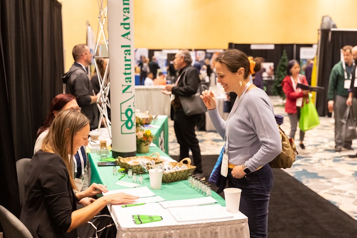 Flavorcon's bustling expo hall showcases the latest ingredients, technologies and products the industry has to offer.