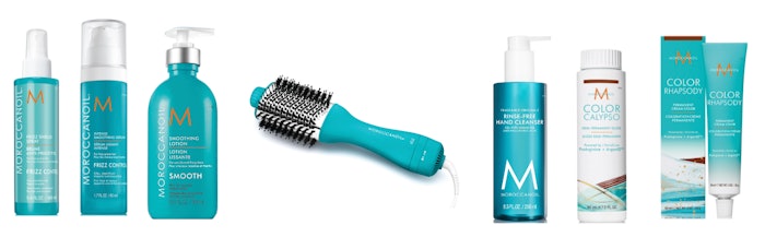 Learn about Moroccanoil's four Fall 2023 launches, including its Frizz Control Collection and 4-in-1 Blow-Dryer Brush.