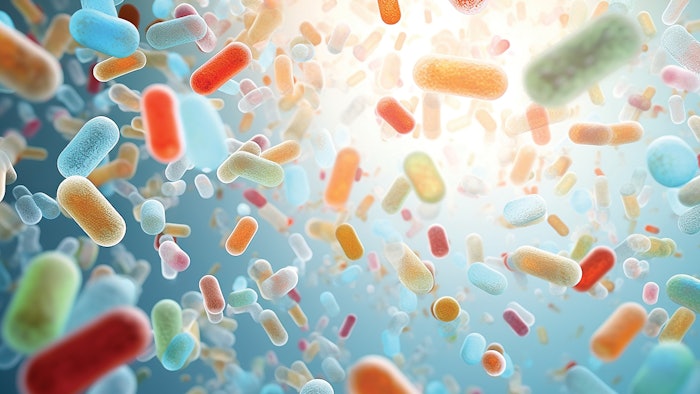 Abstract bacteria, probiotics, gram positive bacteria