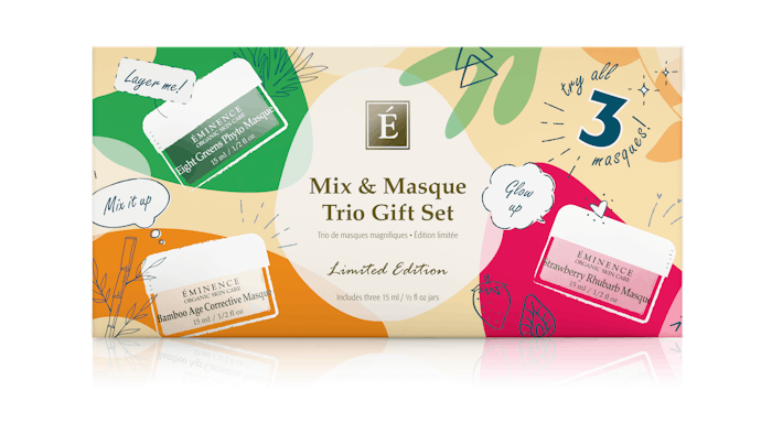 Éminence Organic Skin Care's Mix and Masque Trio Gift Set